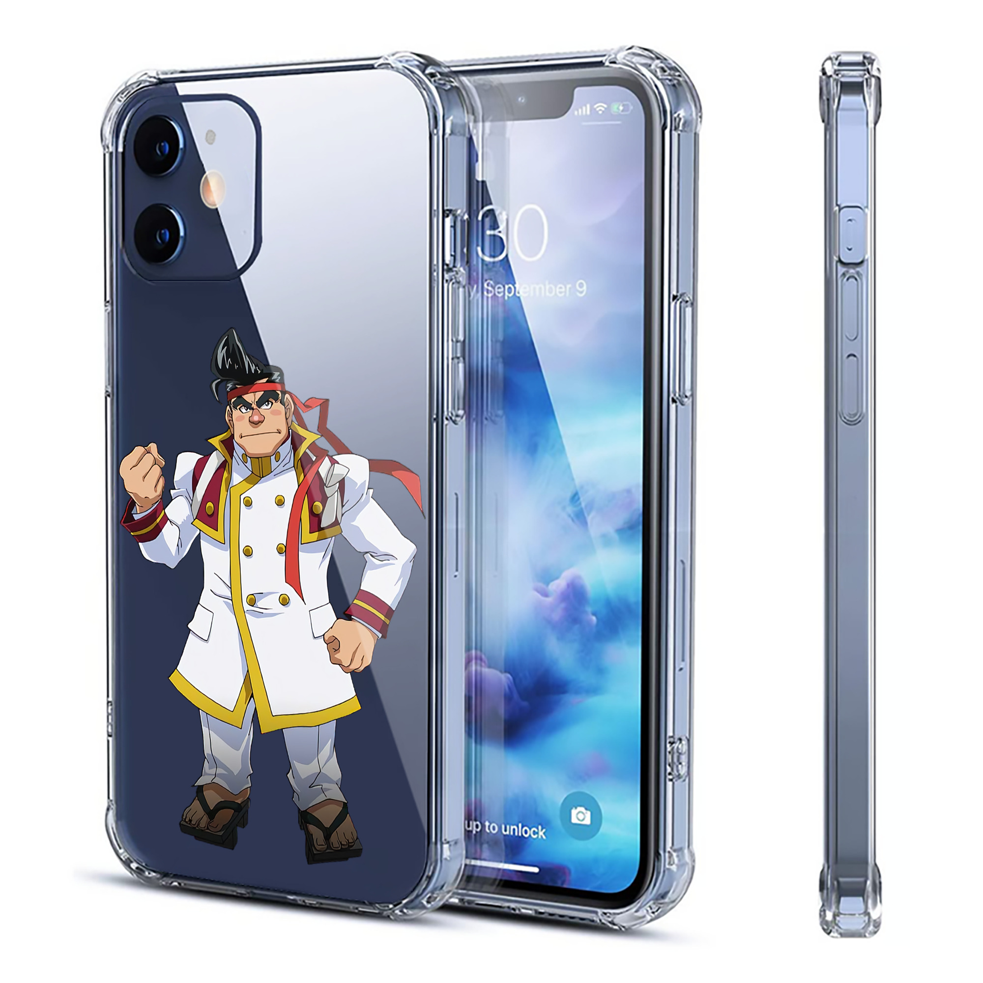 （画像用） 遊☆戯☆王 Yu-Gi-Oh! 【iPhone 12シリーズ対応】透明スマホケース（クリアソフトケース）